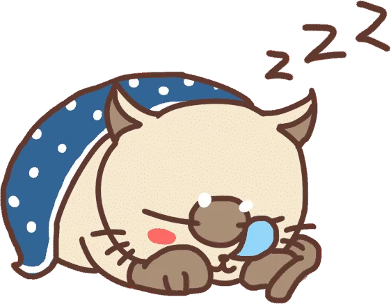 Chat endormi