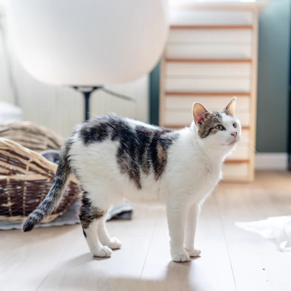 Plume, chat adopté via Les ti'chats