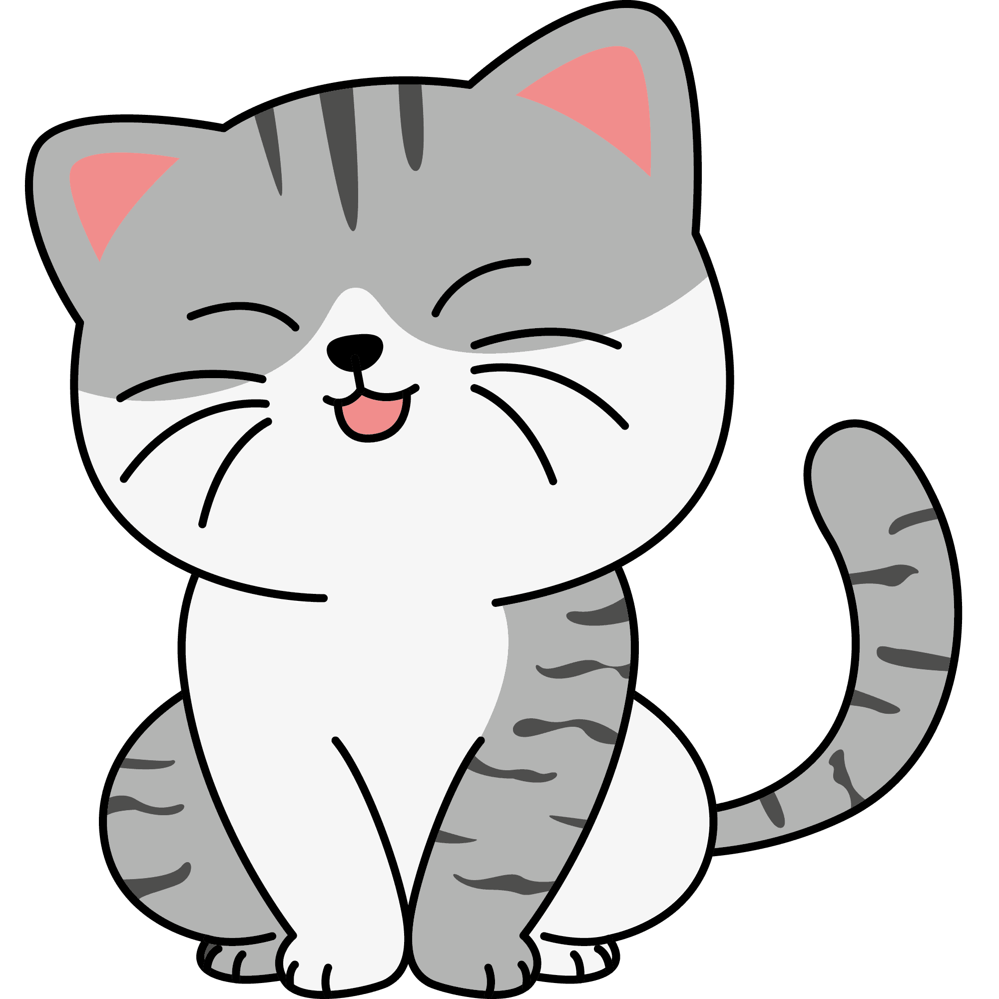 lestichats-drawing-blanc_tabby_gris