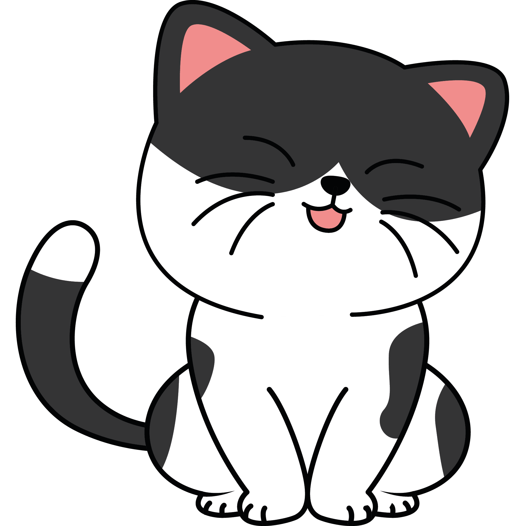 lestichats-drawing-noir_blanc