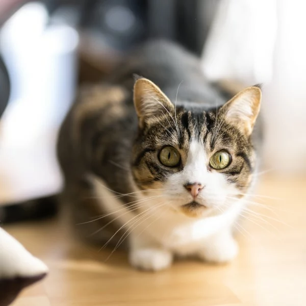 Bouboule, chat recueilli par Les ti'chats